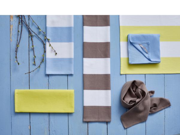 BITZ Bastian Tekstiler Diamond Tea Towel 70 X 50 Cm Dream Blue