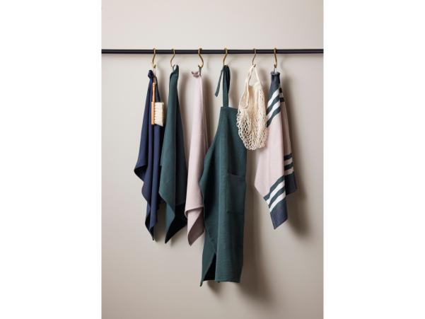 BITZ Bastian Tekstiler Diamond Tea Towel 70 X 50 Cm Midnight Blue