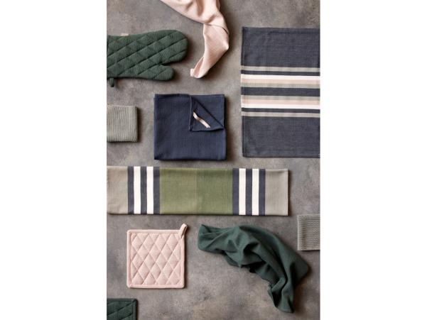 BITZ Bastian Tekstiler Diamond Tea Towel 70 X 50 Cm Midnight Blue
