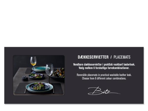 BITZ 53182 - Topskilt Bitz dækkeserviet stativ