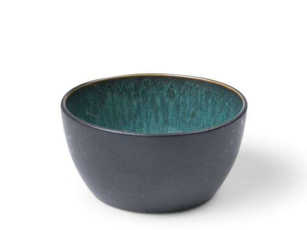 BITZ BITZ Bowl Dia. 14 x 7 cm black/green