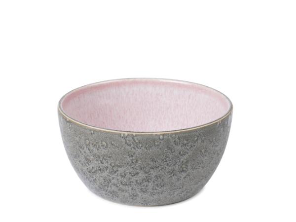 BITZ BITZ Bowl Dia. 14 x 7 cm Grey/Light pink