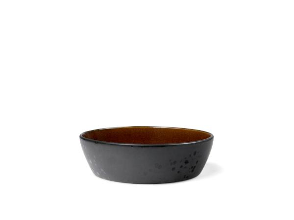 BITZ BITZ Bowl Dia. 18 x 5 cm black/amber