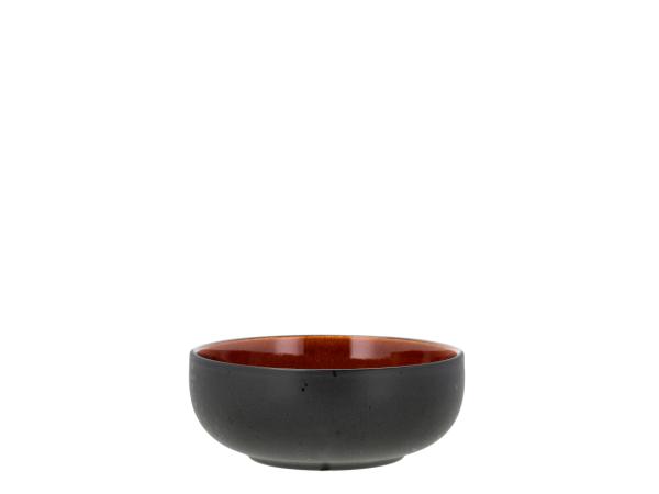 BITZ BITZ Bowl Dia 18 x 7 cm Black/Amber