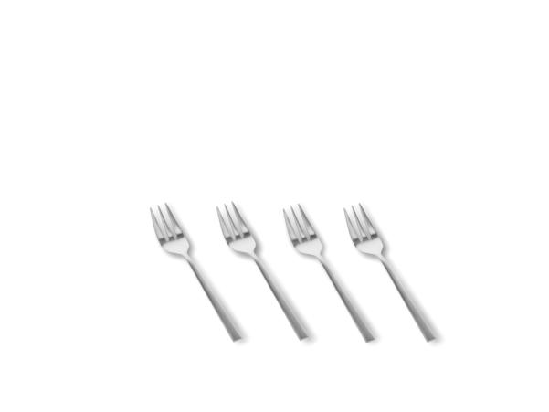 BITZ BITZ Cake Fork 14.4 Cm 4 Pcs Steel