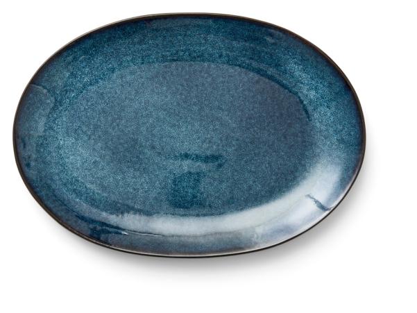 BITZ BITZ Dish 36 X 25 Cm Black/dark Blue