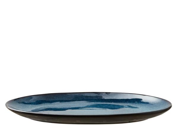 BITZ BITZ Dish 36 X 25 Cm Black/dark Blue