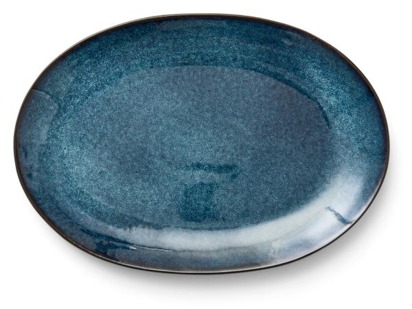 BITZ BITZ Dish 36 X 25 Cm Black/dark Blue