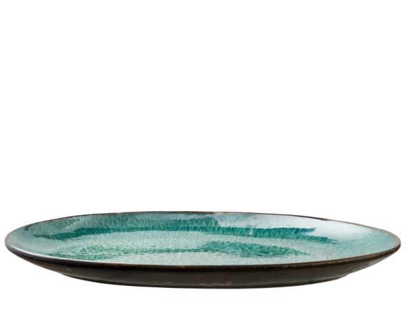 BITZ BITZ Dish 36 X 25 Cm Black/green
