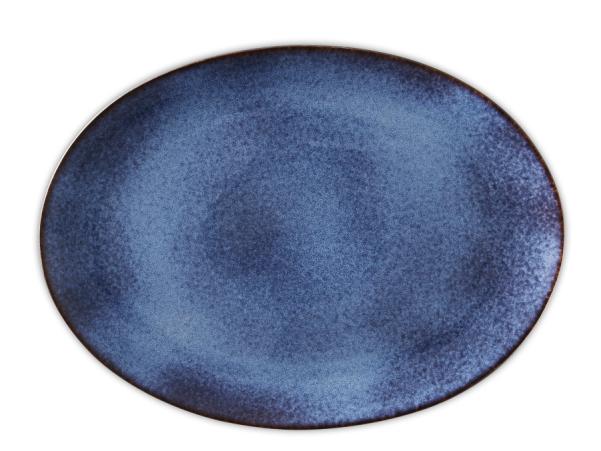BITZ BITZ Dish 45 X 34 Cm Black/dark Blue