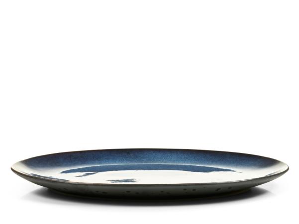 BITZ BITZ Dish 45 X 34 Cm Black/dark Blue