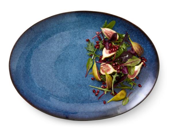 BITZ BITZ Dish 45 X 34 Cm Black/dark Blue
