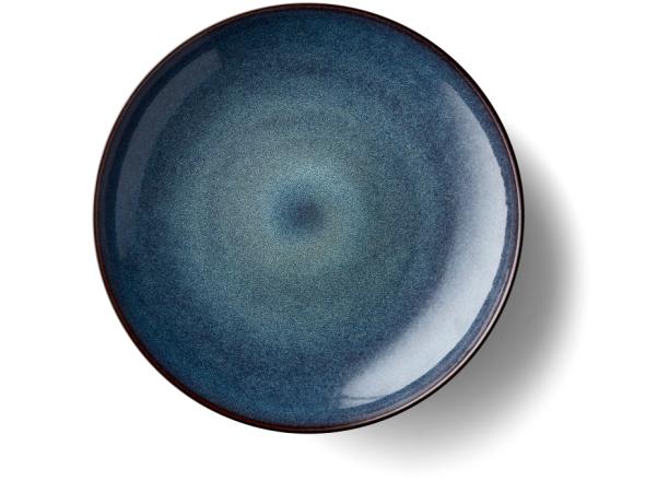 BITZ BITZ Dish Dia. 40 Cm Black/dark Blue