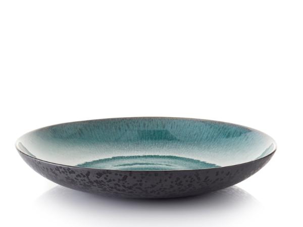 BITZ BITZ Dish Dia. 40 cm black/green