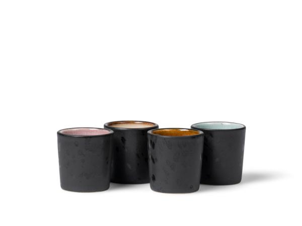 BITZ BITZ Egg cup Dia. 5 2 x 5 cm 4 pcs Assorted