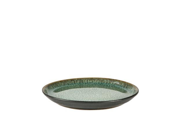BITZ BITZ Gastro Plate Dia. 17 X 2.0 Cm Black/Green