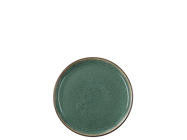 BITZ BITZ Gastro Plate Dia. 17 x 2.0 cm Black/Green