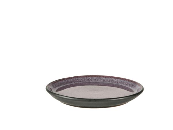BITZ BITZ Gastro Plate Dia. 17 X 2.0 Cm Black/Lilac