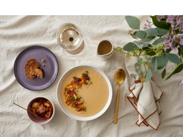 BITZ BITZ Gastro Plate Dia. 17 X 2.0 Cm Black/Lilac