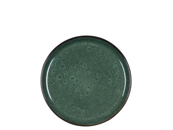 BITZ BITZ Gastro Plate Dia. 21 x 2.0 cm Black/Green