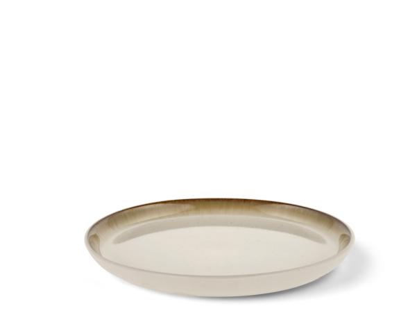 BITZ BITZ Gastro Plate Dia 21 X 2 Cm White/Cream