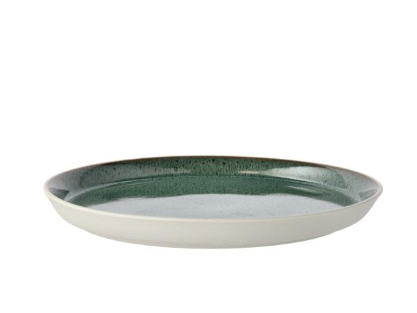 BITZ BITZ Gastro Plate Dia 27 Cm White/Green
