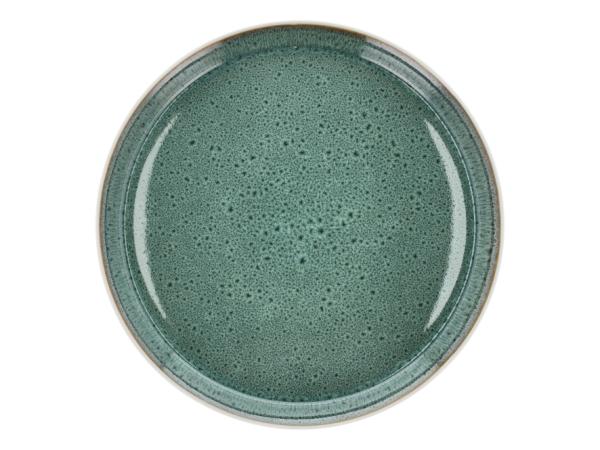 BITZ BITZ Gastro Plate Dia 27 cm White/Green