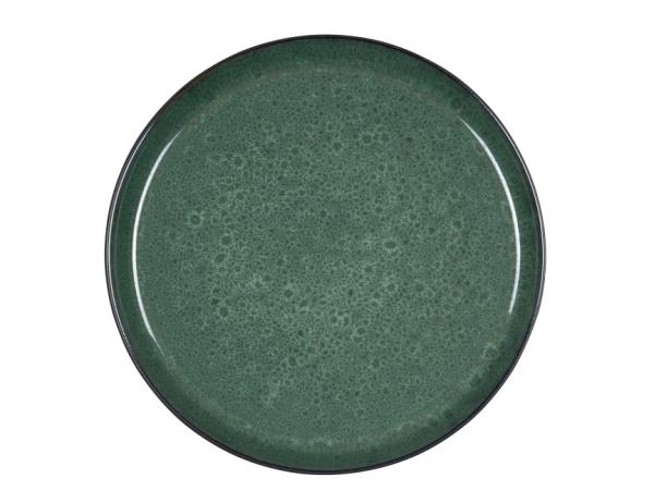 BITZ BITZ Gastro Plate Dia. 27 x 2.5 cm Black/Green