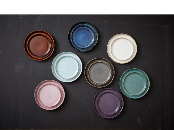 BITZ BITZ Gastro Plate Dia. 27 X 2.5 Cm Grey/Grey