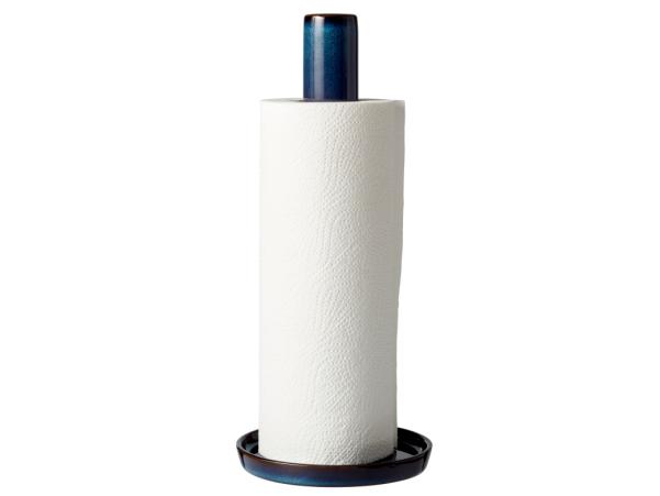 BITZ BITZ Kitchen Roll Holder Dark Blue
