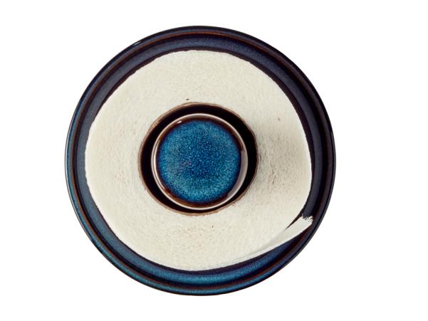BITZ BITZ Kitchen Roll Holder Dark Blue