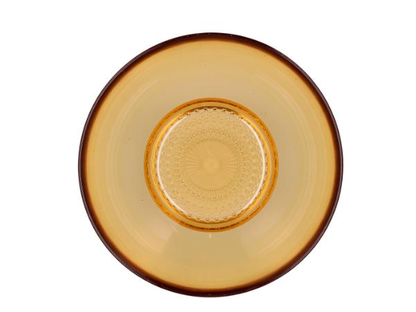 BITZ BITZ Kusintha Salad Bowl Dia 24 Cm Amber