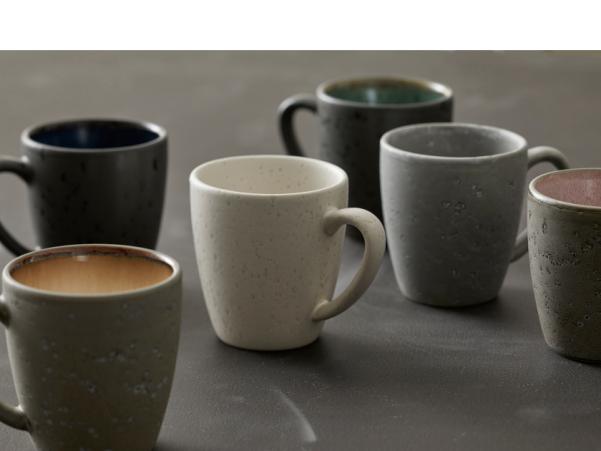 BITZ BITZ Mug 19 Cl Black/amber