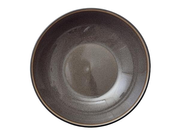 BITZ BITZ Pasta Bowl Dia. 20 X 6 Cm Black/grey