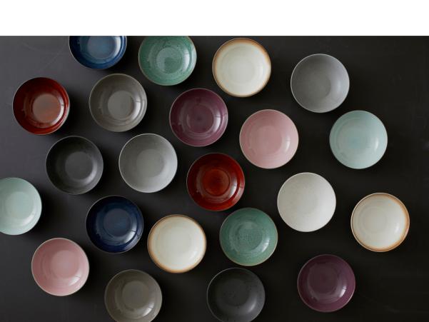 BITZ BITZ Pasta Bowl Dia. 20 X 6 Cm Black/grey