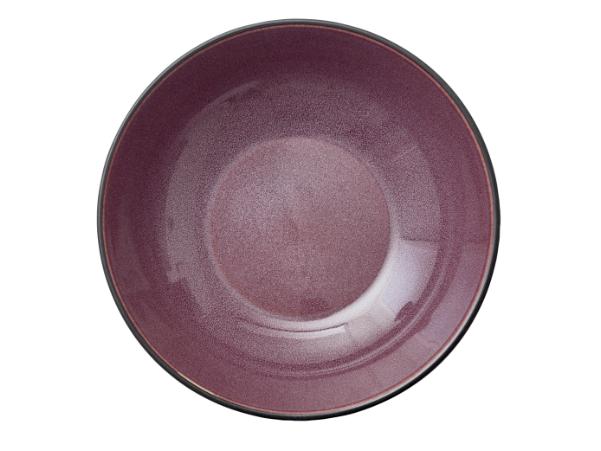 BITZ BITZ Pasta Bowl Dia. 20 X 6 Cm Black/lilac