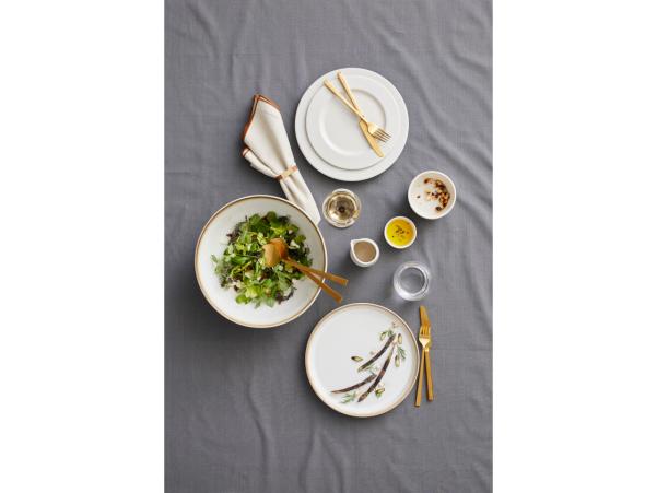 BITZ BITZ Pasta Bowl Dia. 20 X 6 Cm Cream/cream