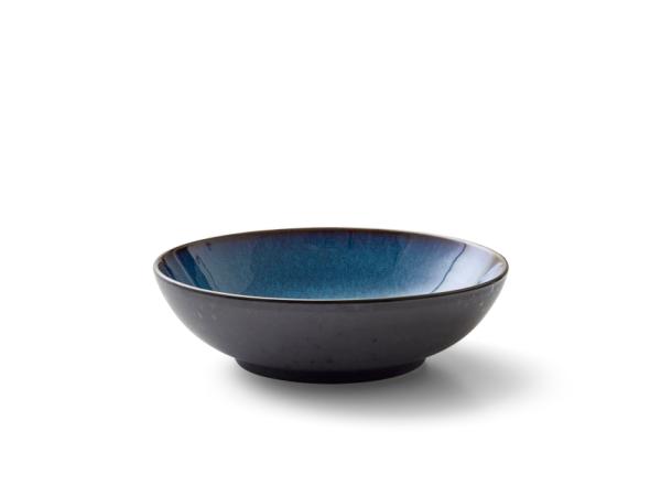 BITZ BITZ Salad bowl Dia. 24 x 6 cm Black/dark blue