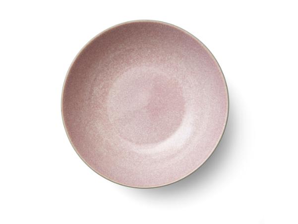 BITZ BITZ Salad Bowl Dia. 24 X 6 Cm Grey/Light Pink