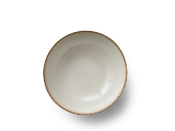 BITZ BITZ Salad Bowl Dia. 30 X 10 Cm Cream/cream
