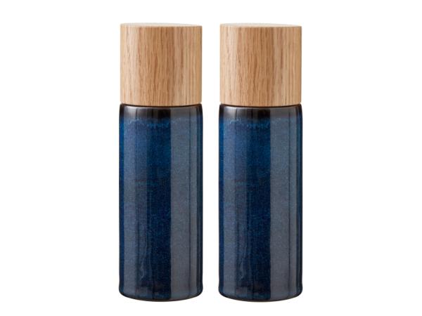 BITZ BITZ Salt & Pepper Dia. 5 0 x 16 7 cm Dark blue