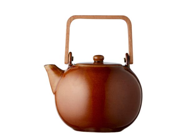 BITZ BITZ Tea pot w. tea strainer 1.2 litres Amber