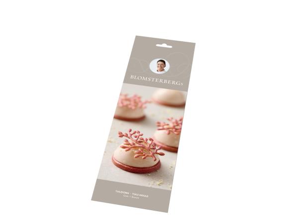BITZ Blomsterbergs Branch Tuile Mould Latte