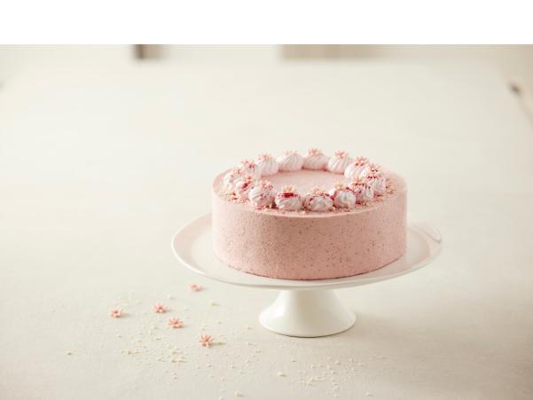 BITZ Blomsterbergs Cake Stand Dia. 30 X 10 Cm White