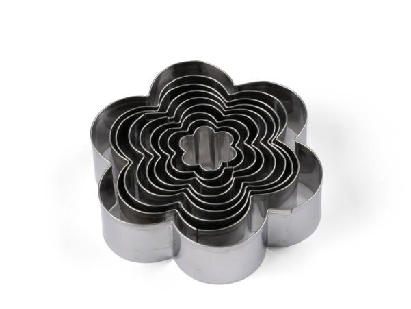 BITZ Blomsterbergs Cookie Cutter Set Flower 9 Pcs