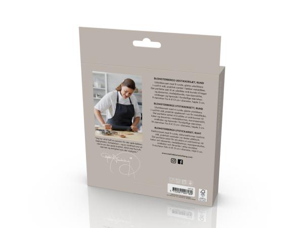 BITZ Blomsterbergs Cookie Cutter Set Round 9 Pcs