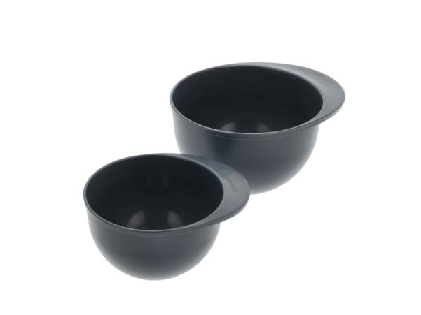 BITZ Blomsterbergs Mixing Bowl Set 2 Pcs Grey
