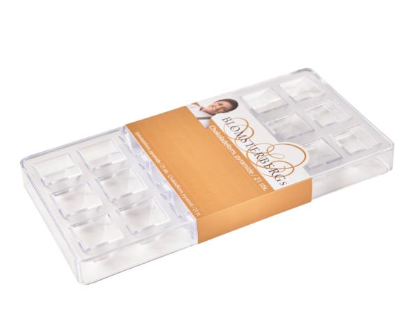 BITZ Blomsterbergs Pyramide Chocolate Mould 21 Pcs