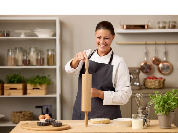 BITZ Blomsterbergs Rolling Pin With Ball Bearings