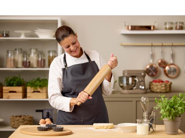 BITZ Blomsterbergs Rolling Pin With Ball Bearings